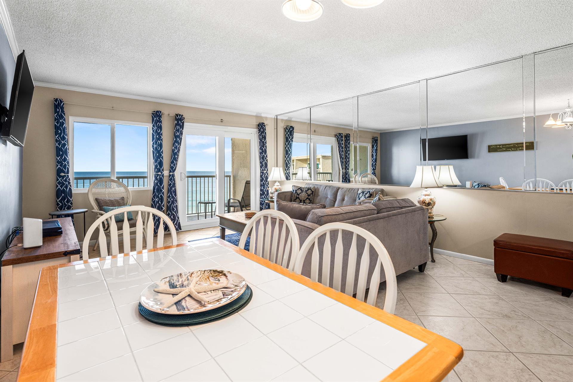 View From Dining Area