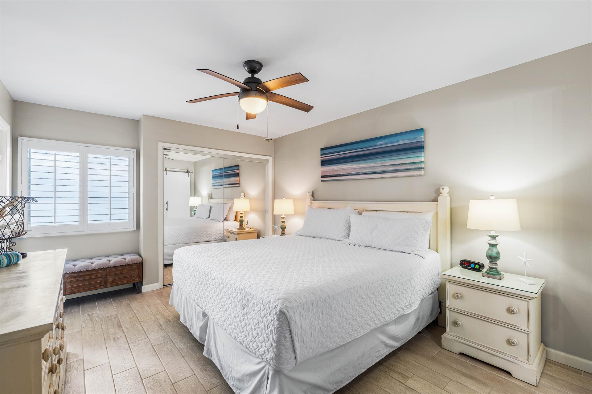 Master Bedroom with King Bed