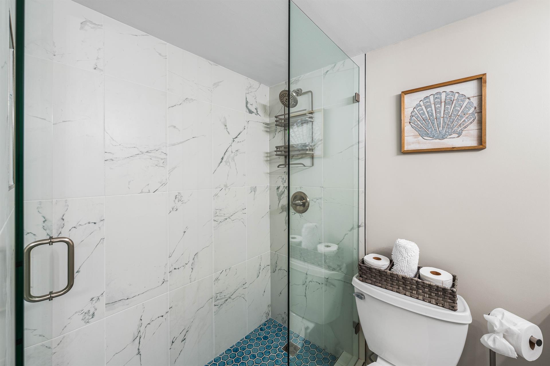 Master Bathroom with walkin shower