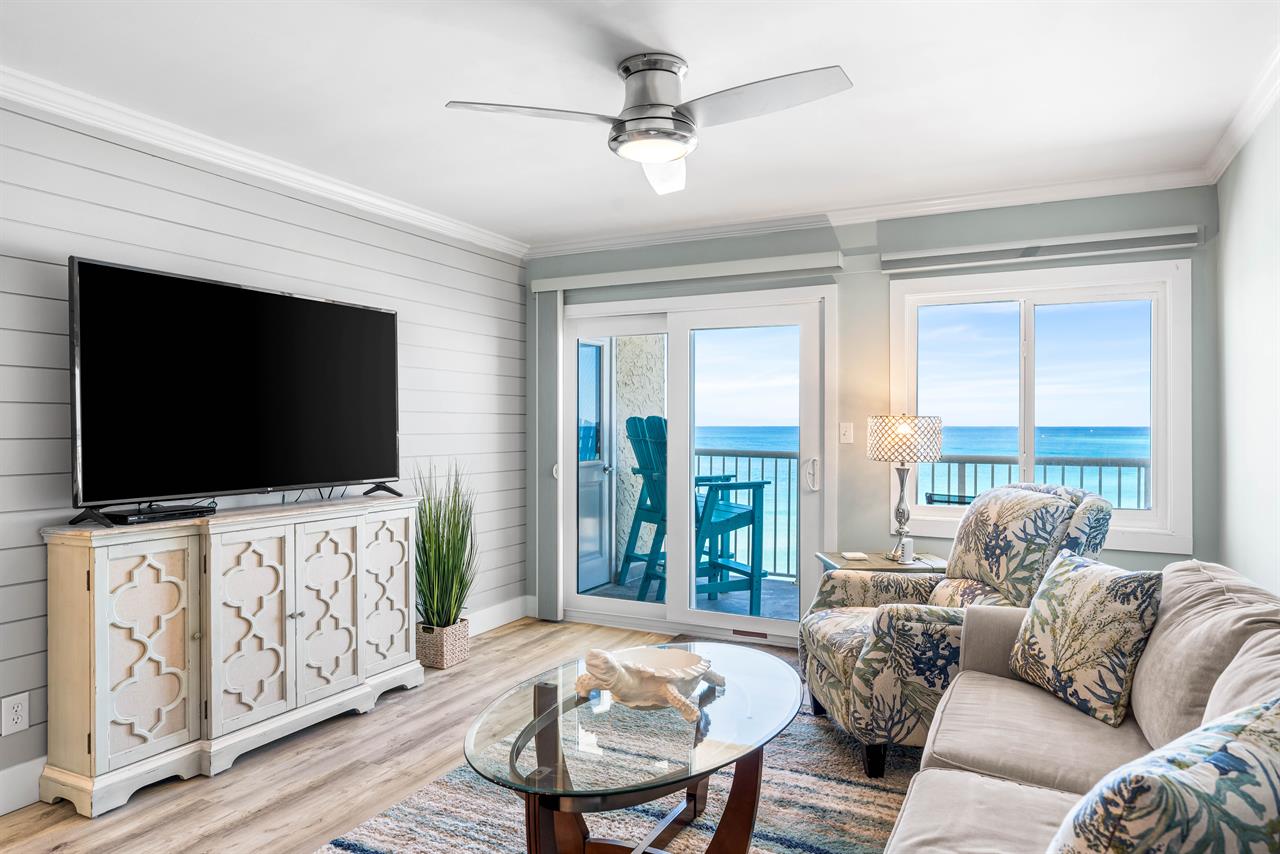 Living Area With Gulf View