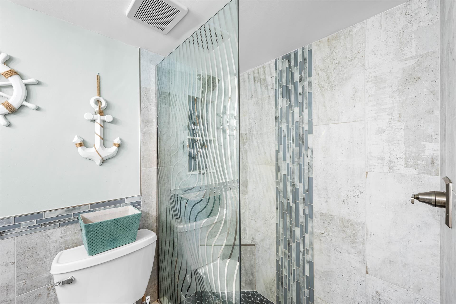 Master Bathroom With Walk In Shower