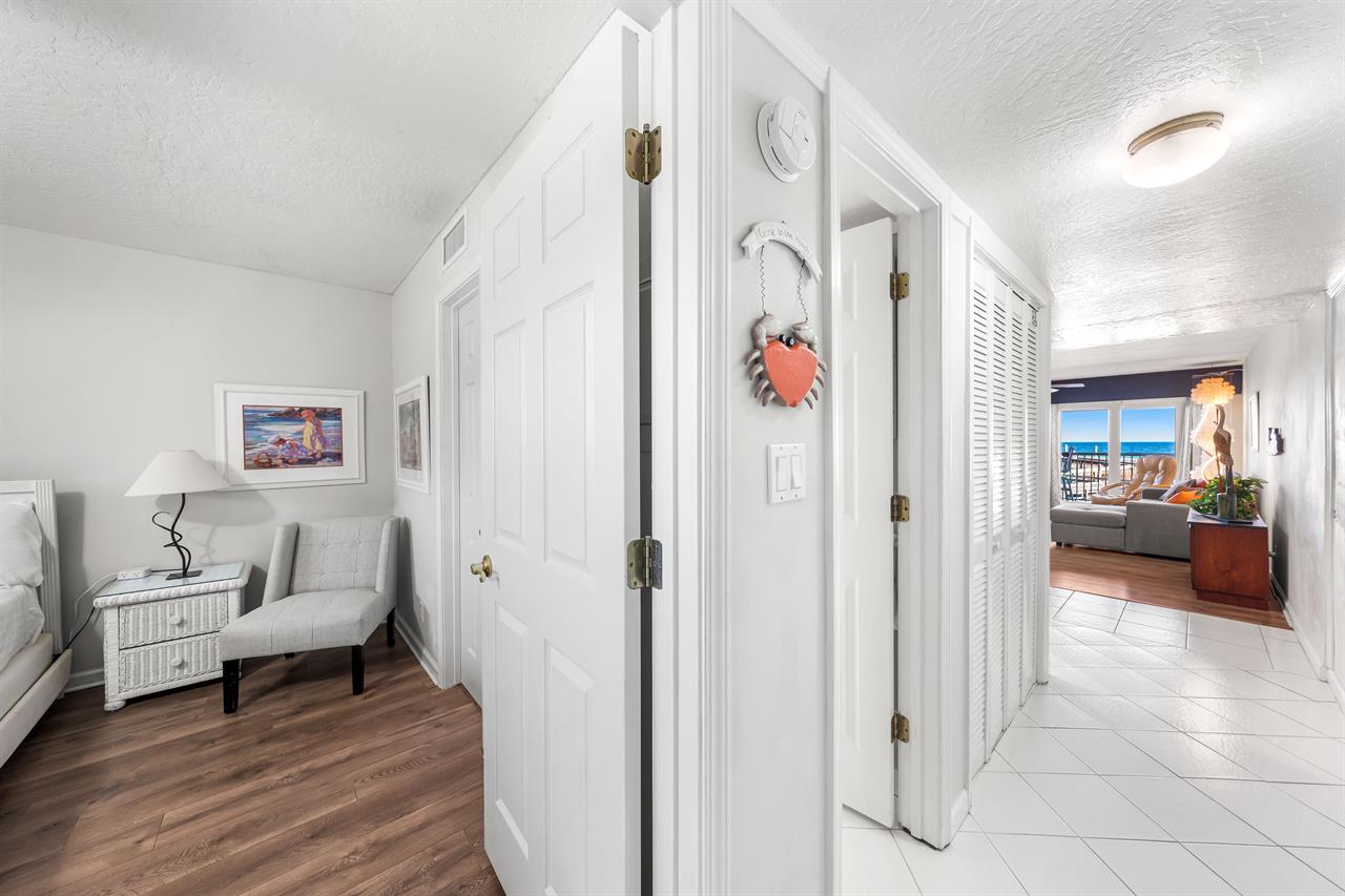 HSRC Entrance to Bedroom  Hallway to Kitchen  Living Area