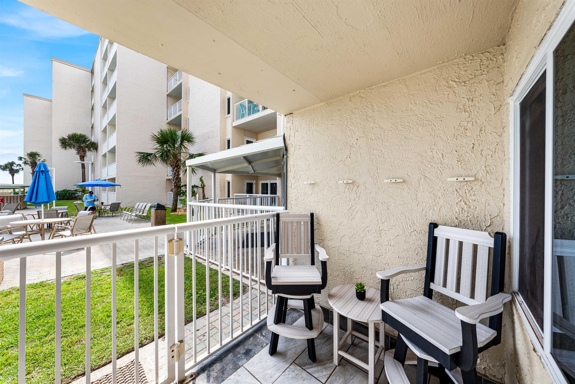 Private walkout Balcony