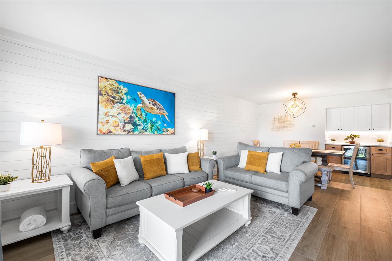 HSRC Living Area with Sofa Sleeper