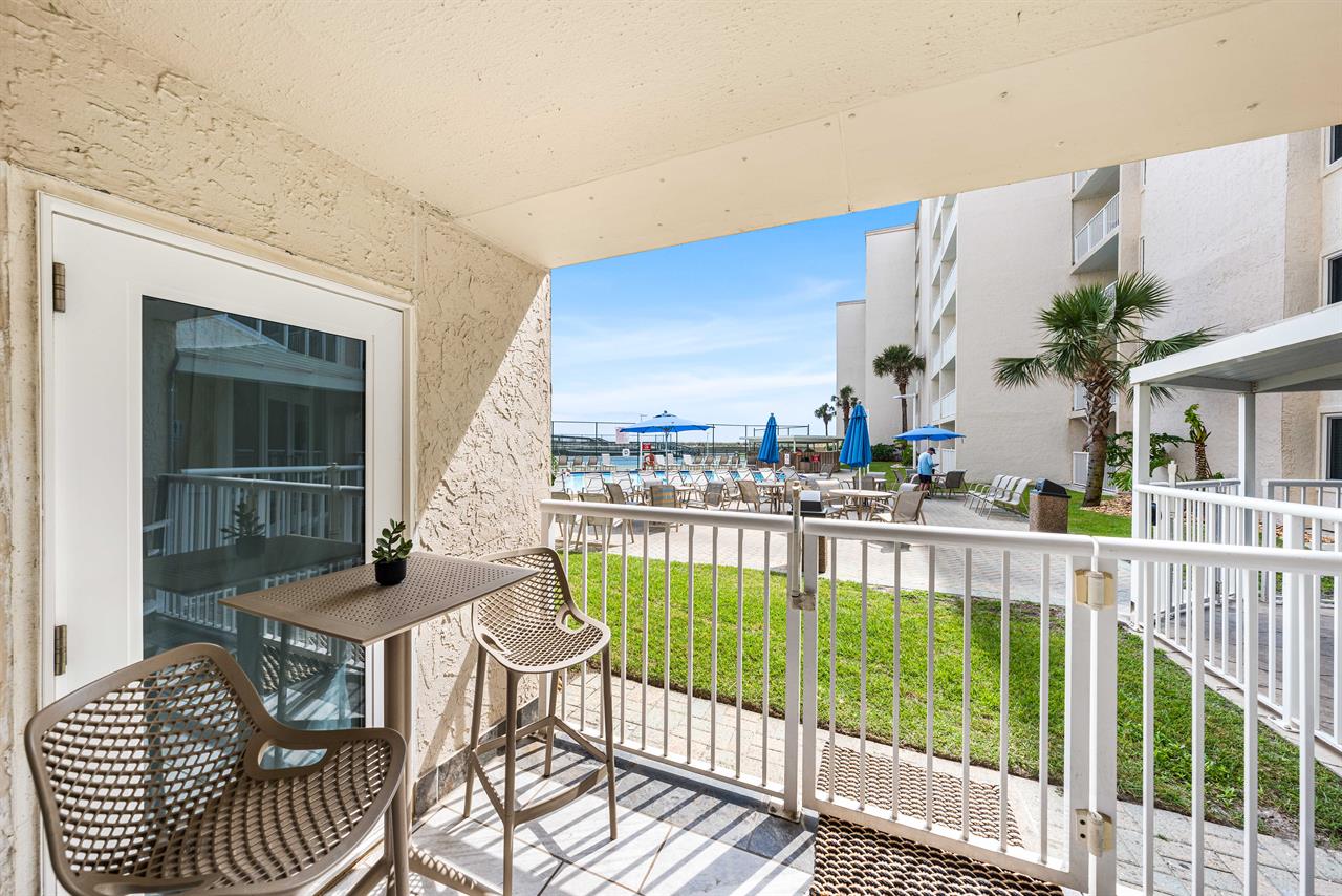 Private walkout Balcony