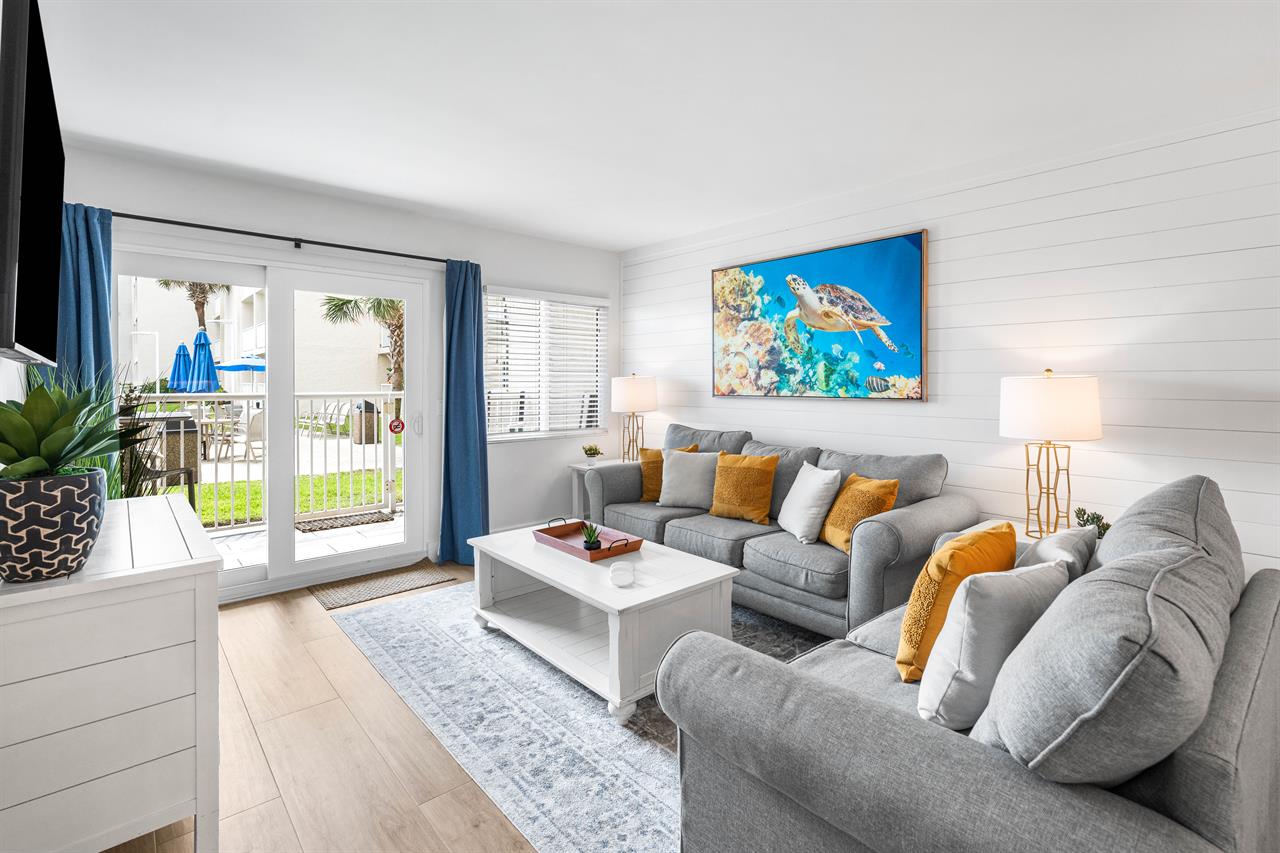HSRC Living Area with Balcony Access