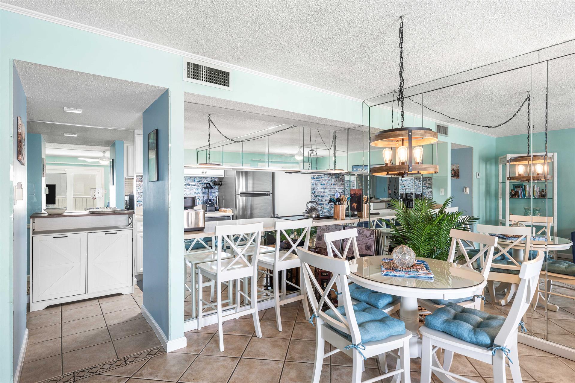 Dining Area and Kitchen