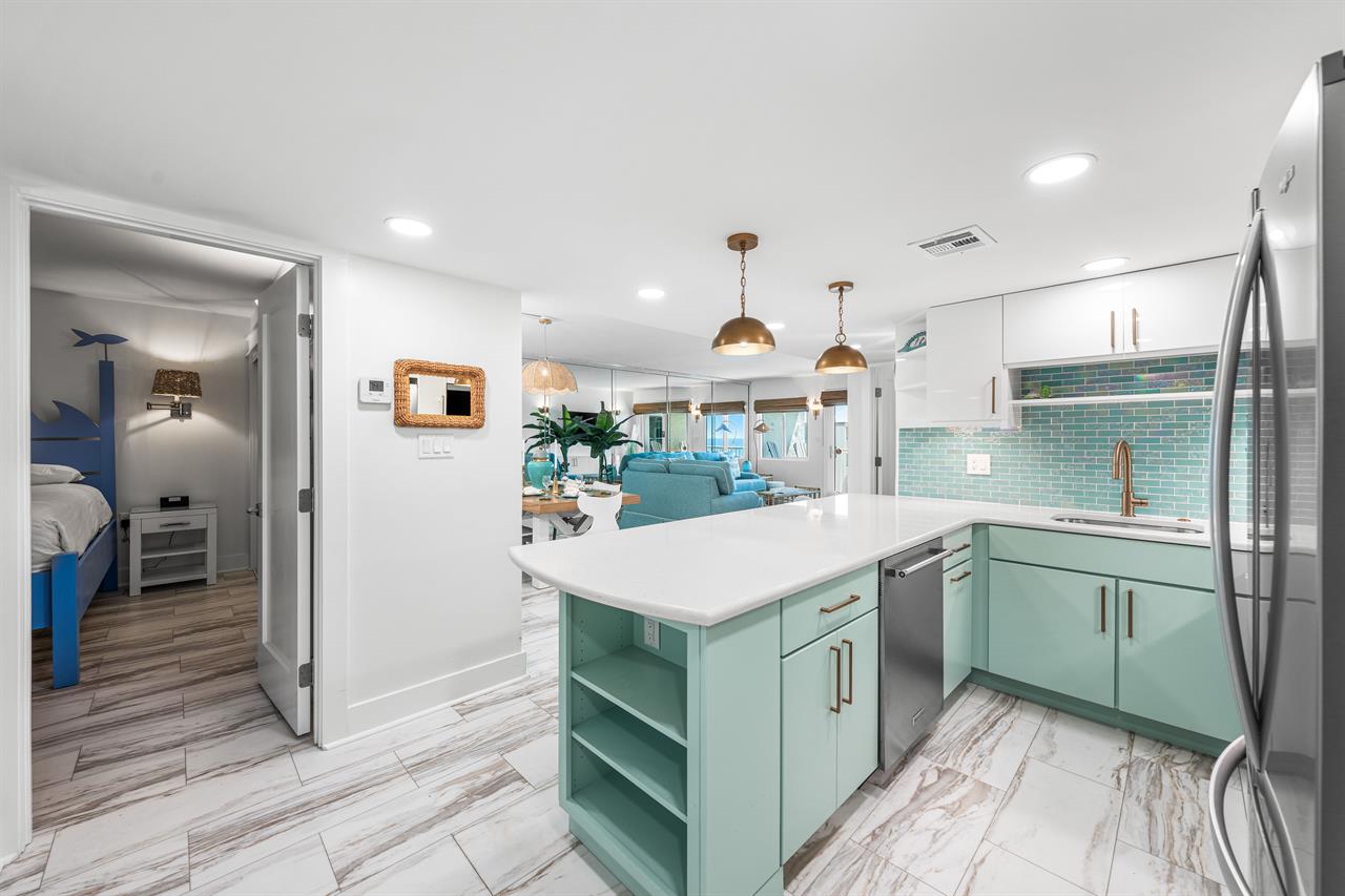 Unit Entrance into Kitchen