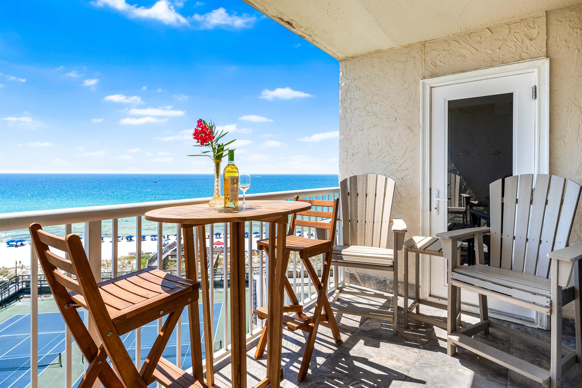 View from Private Balcony