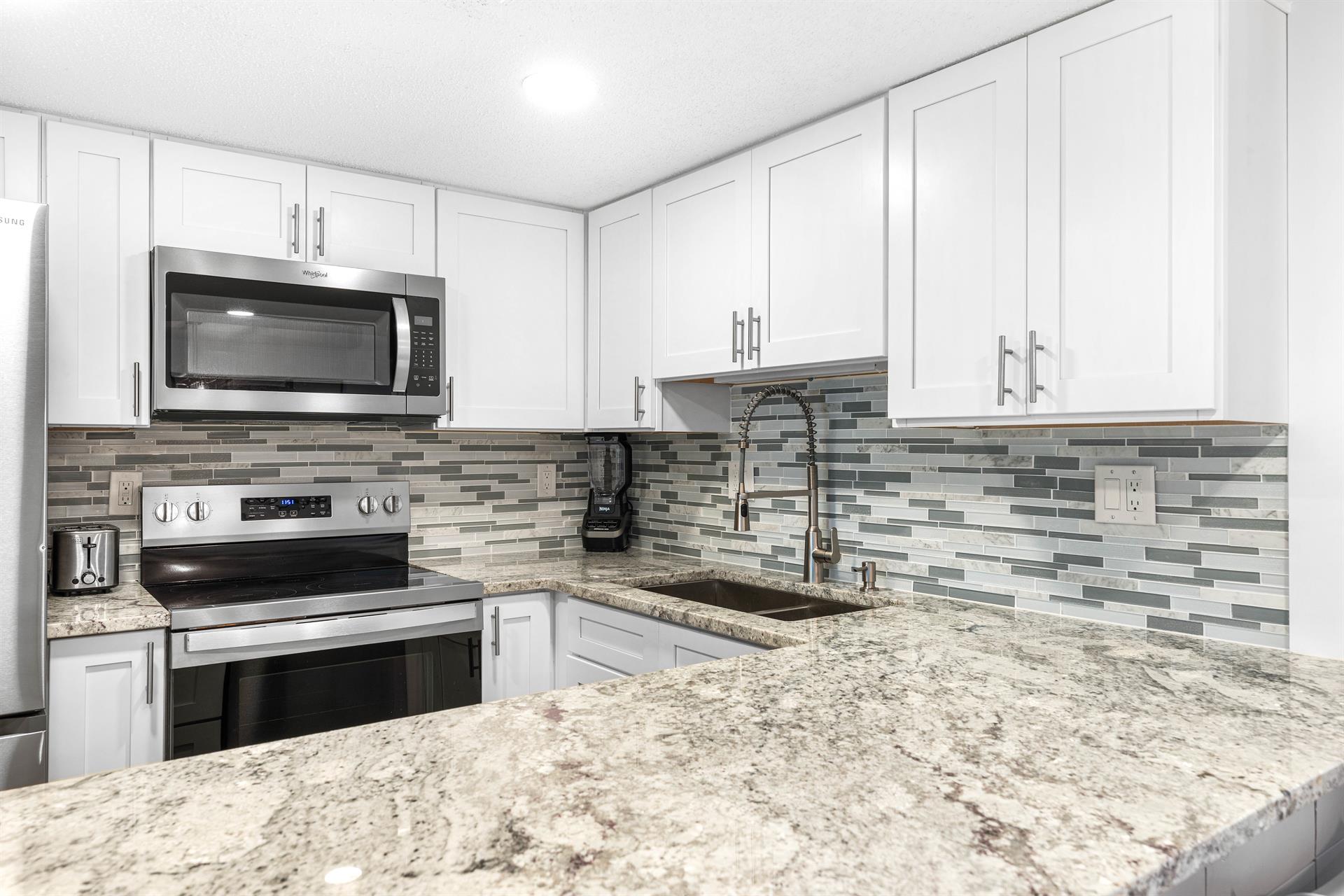 Fresh  Functional – Enjoy a full remodel with stainless applian