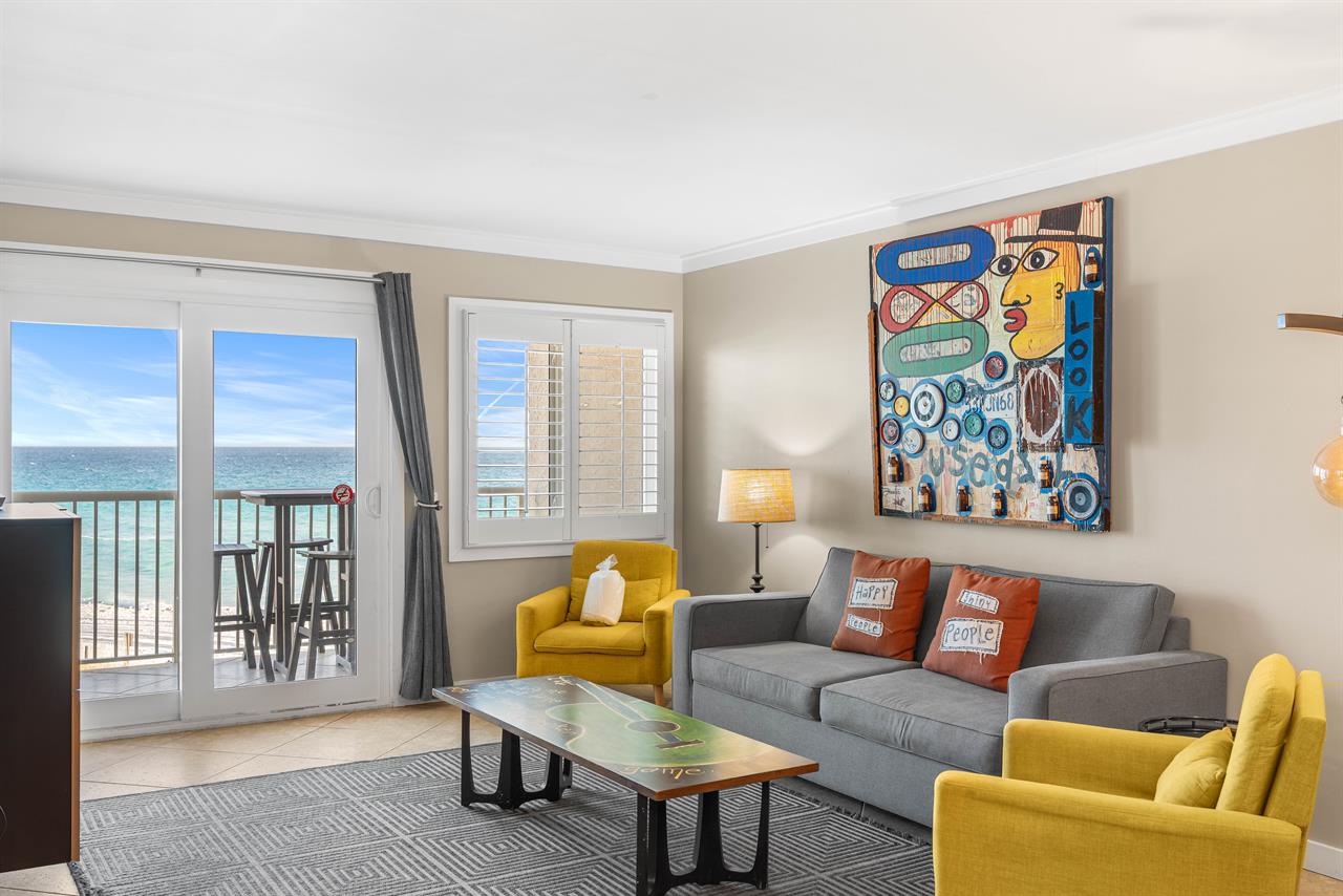 HSRC Living Area with Access to Private Balcony