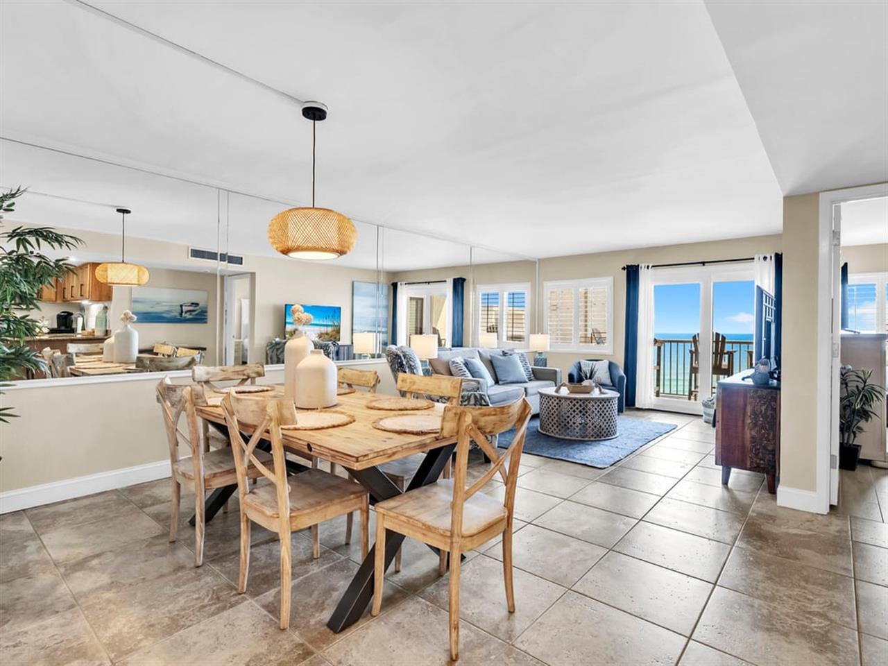 Dining Room Table with Seating for 6