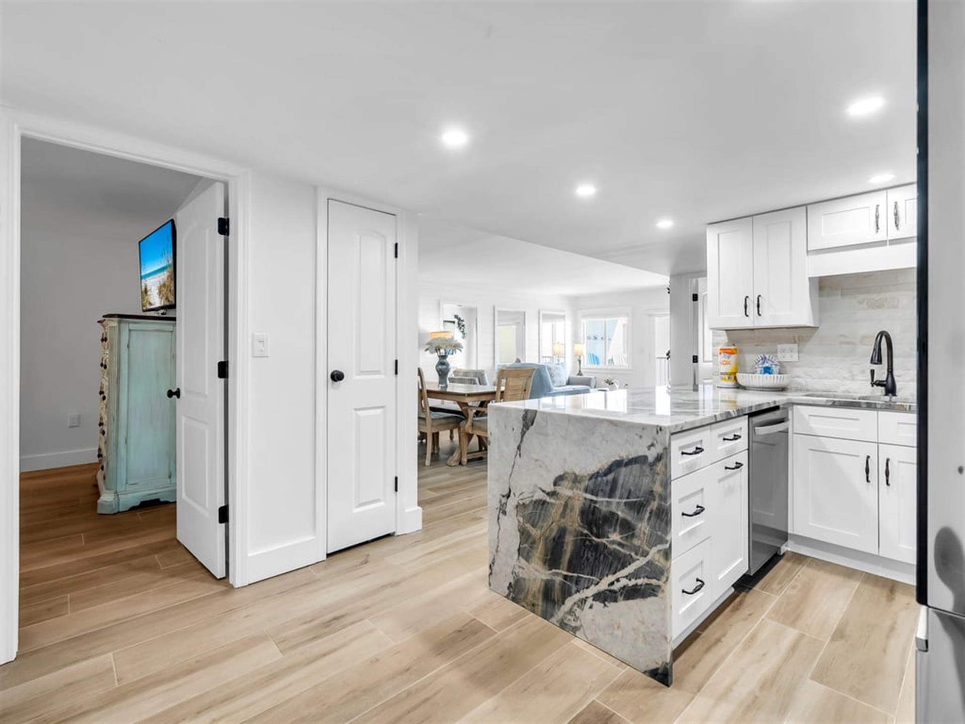 Unit Entrance into Kitchen