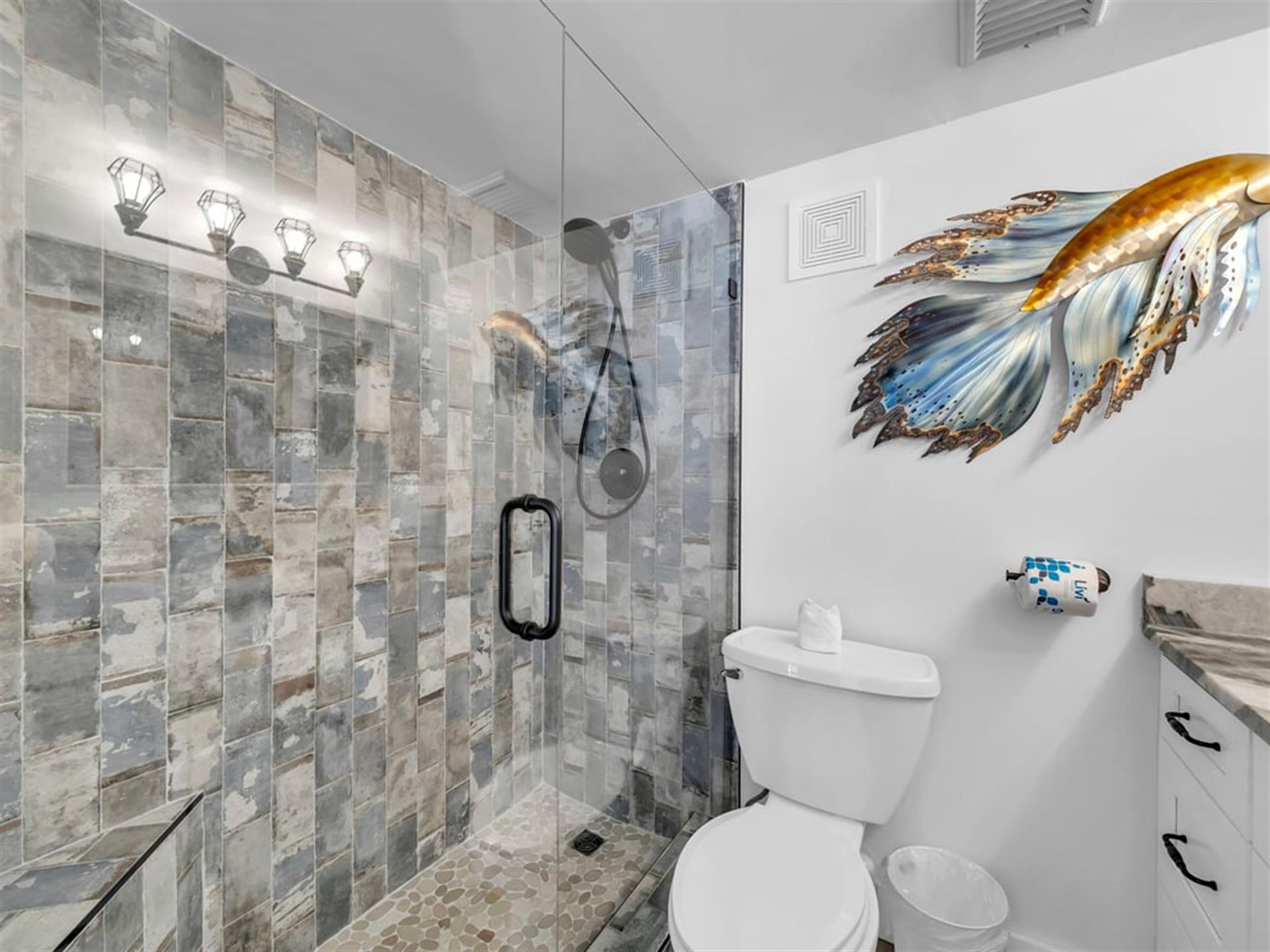 Master Bathroom with Walkin Shower