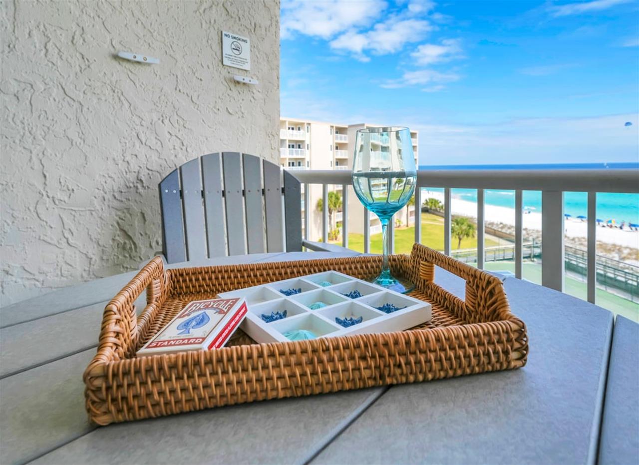Relax on the Private Balcony