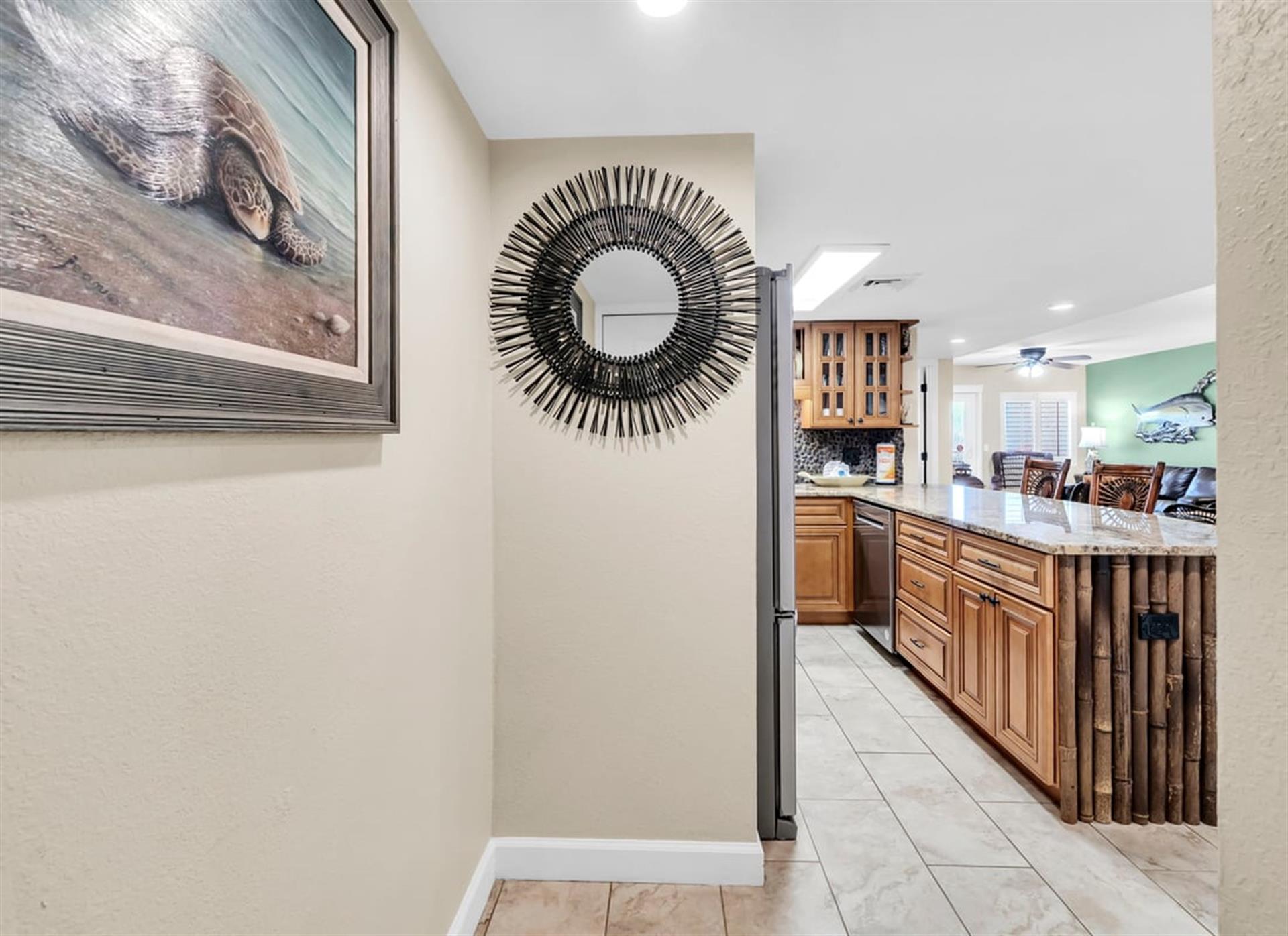 Unit Entrance into Kitchen
