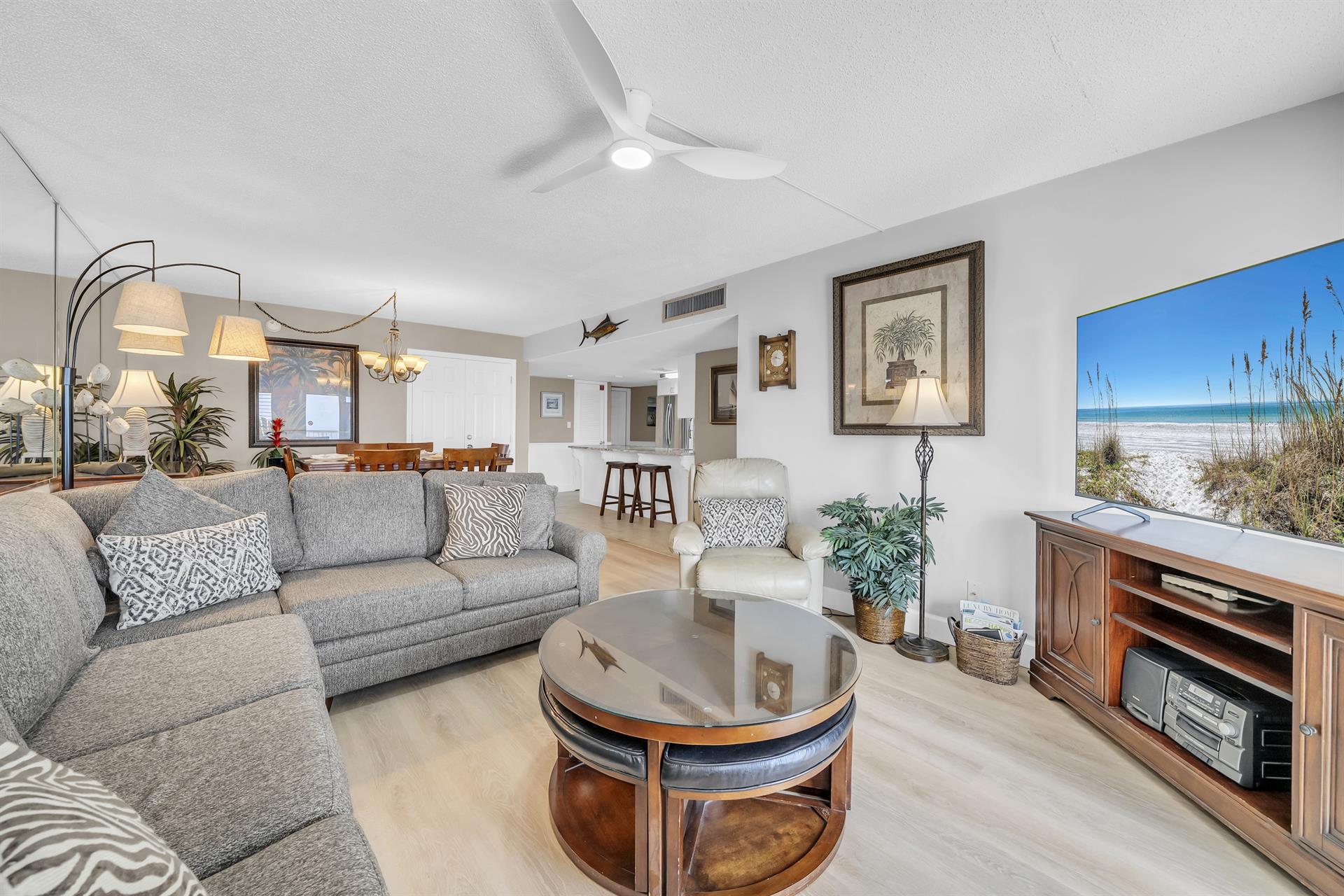 Living Room and TV