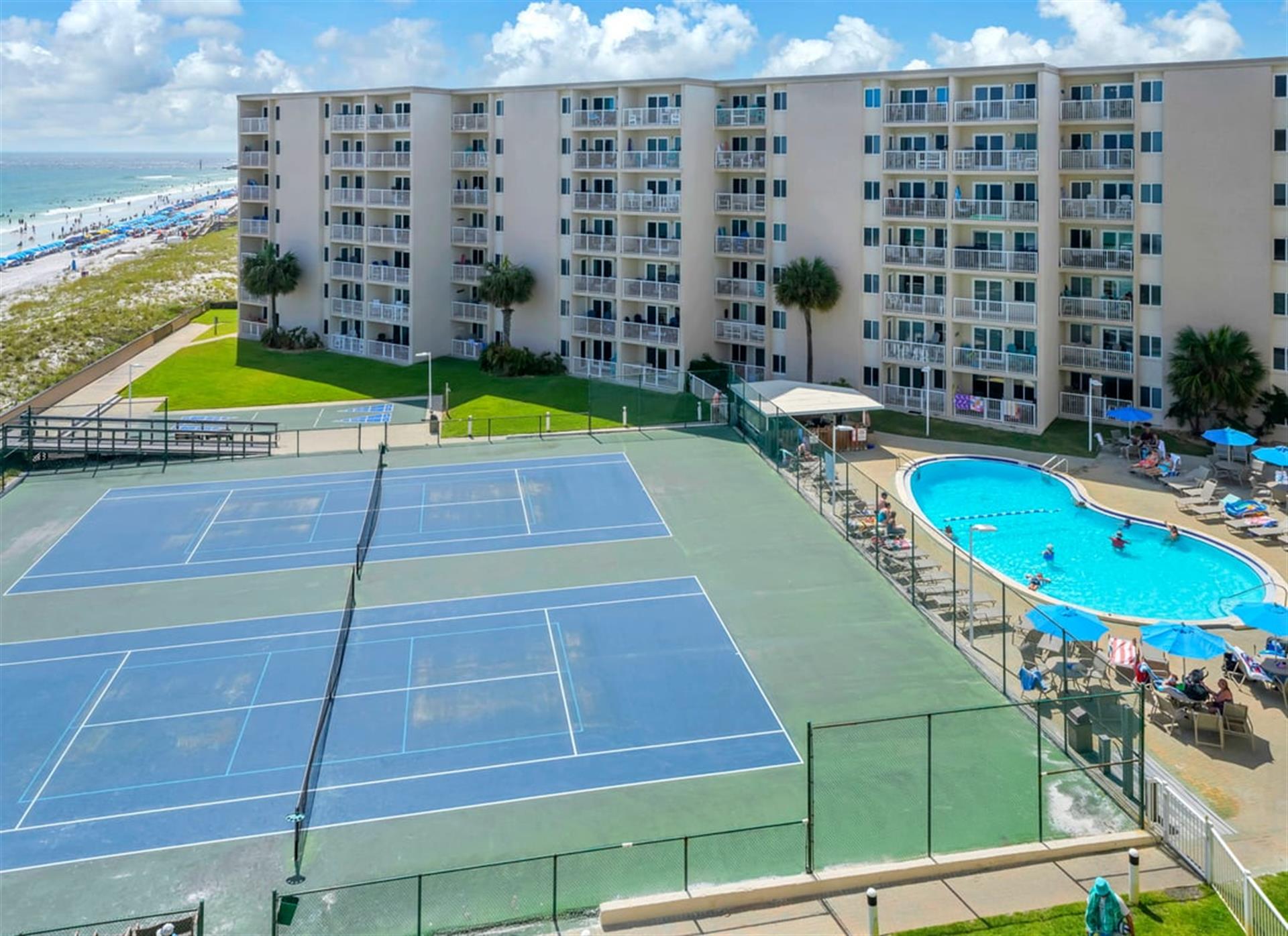 Tennis CourtsShuffle BoardPool Area