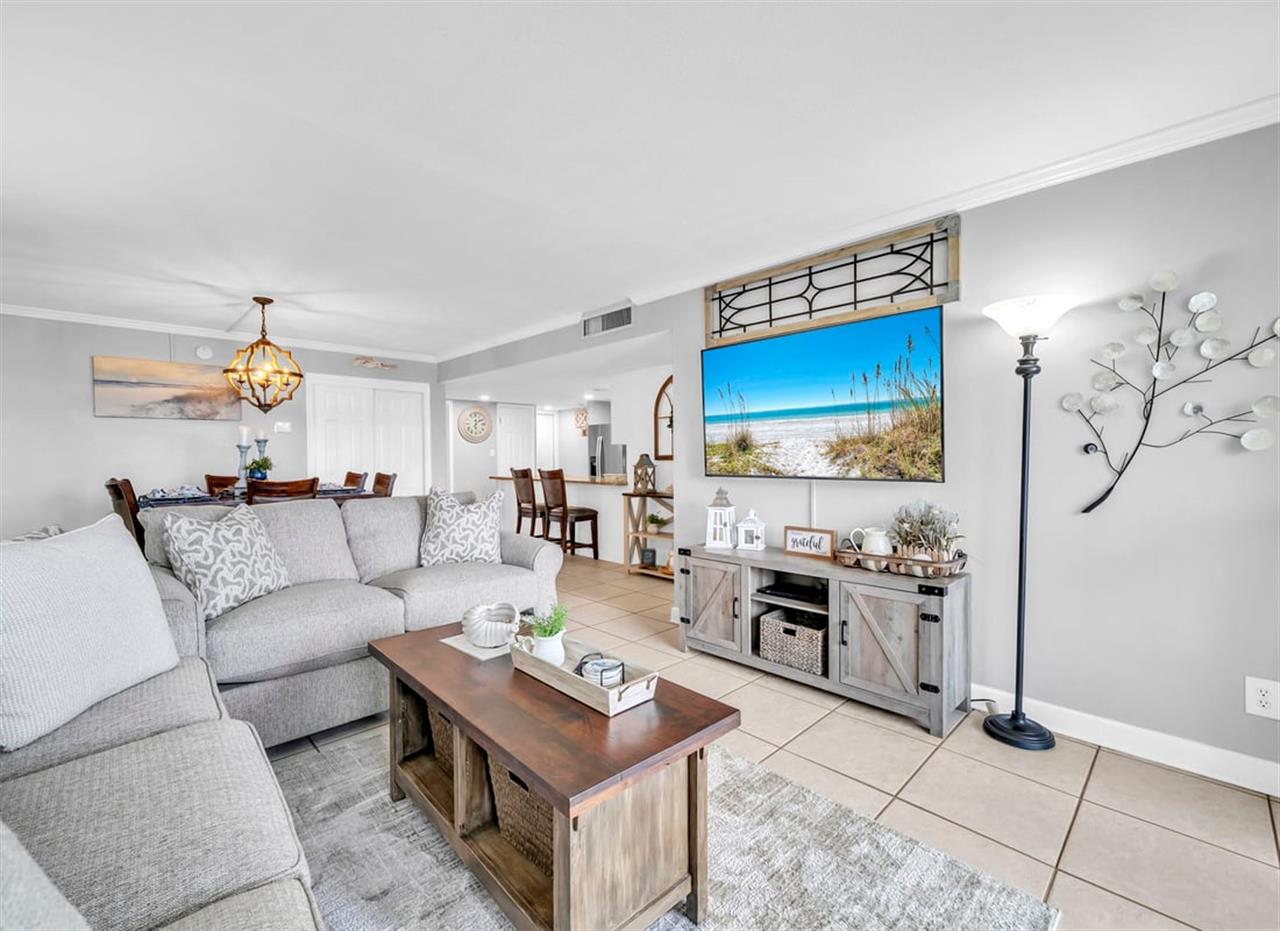 HSRC Living Area with 65 TV