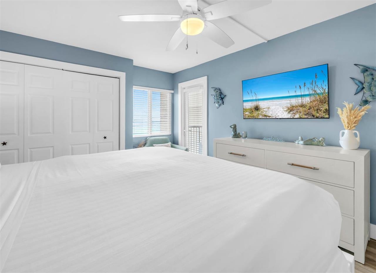 HSRC Master Bedroom With 50 TV