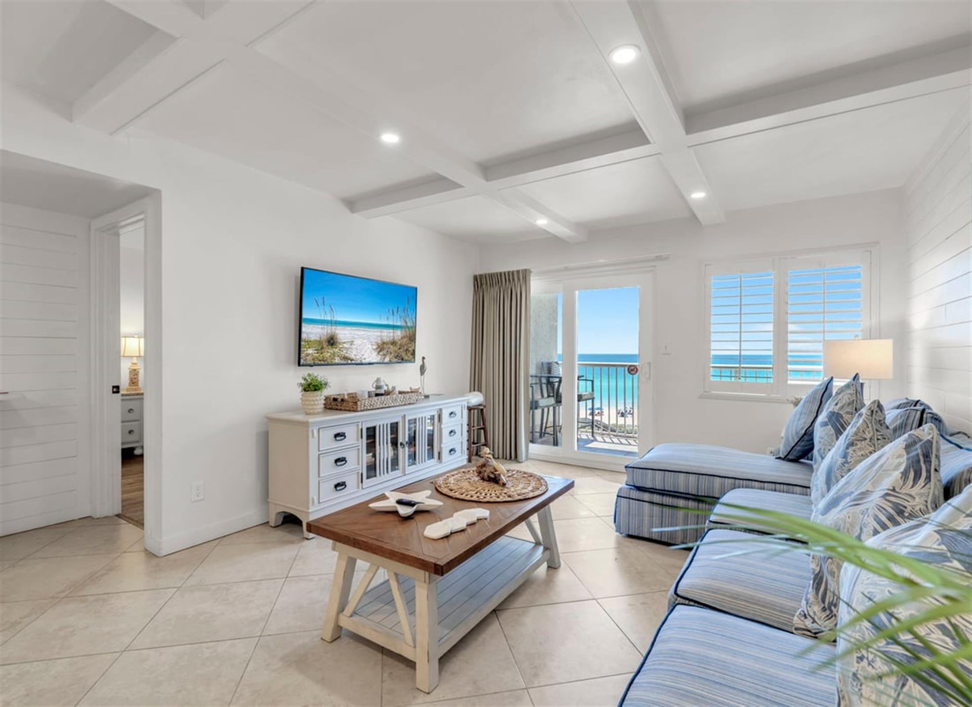 HSRC 517 Living Room with Gulf Views