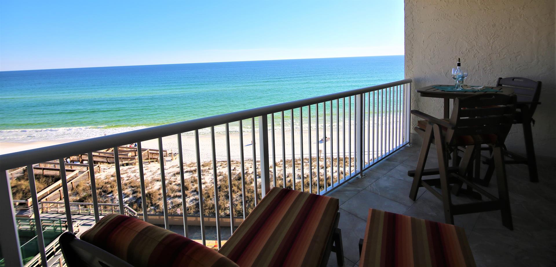 HSRC 603 Private Balcony With Gulf View