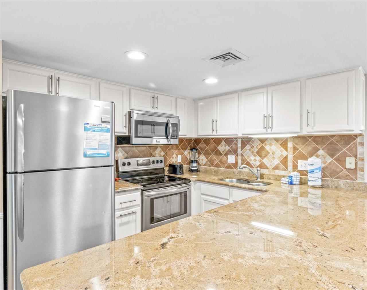 HSRC 610 Kitchen Area With Stainless Steel Appliances