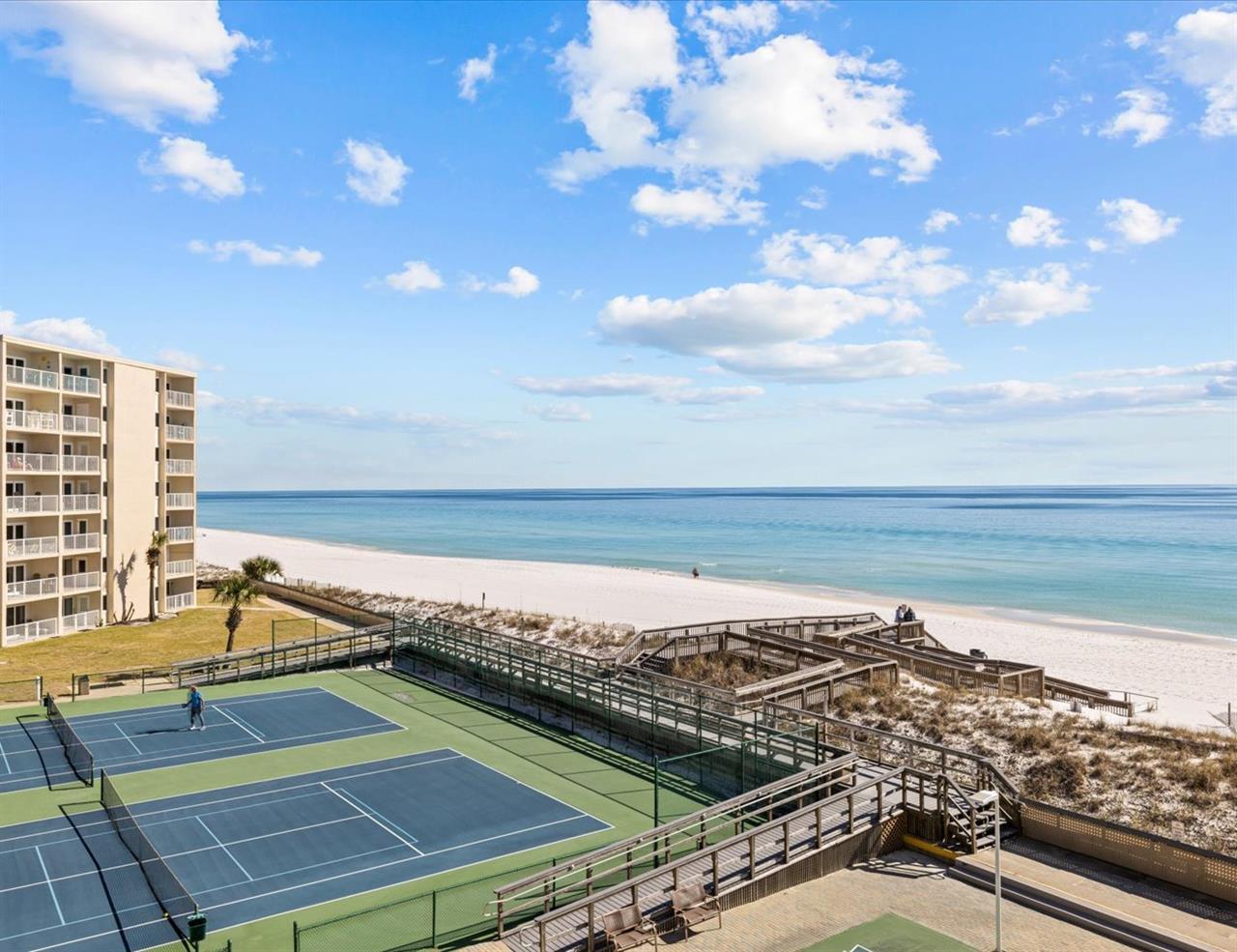 HSRC Tennis Court And Beach