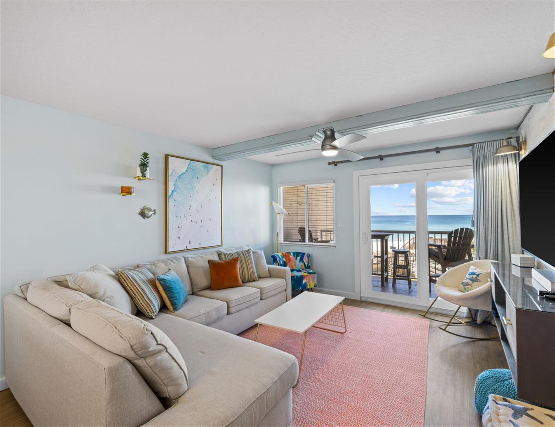 HSRC 321 Living Area With Gulf View