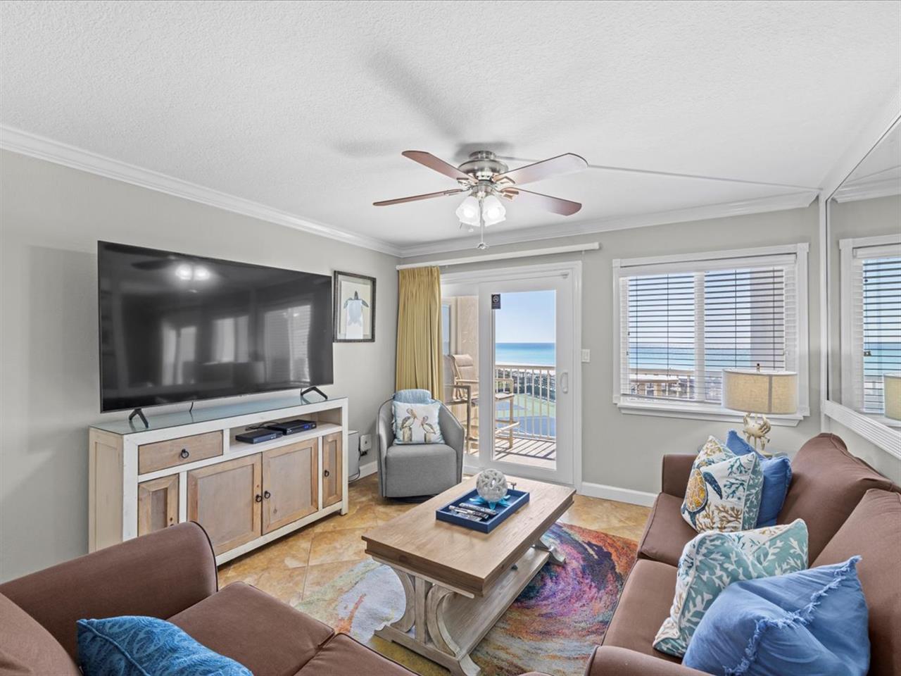 HSRC 304 Living Area With Gulf  View