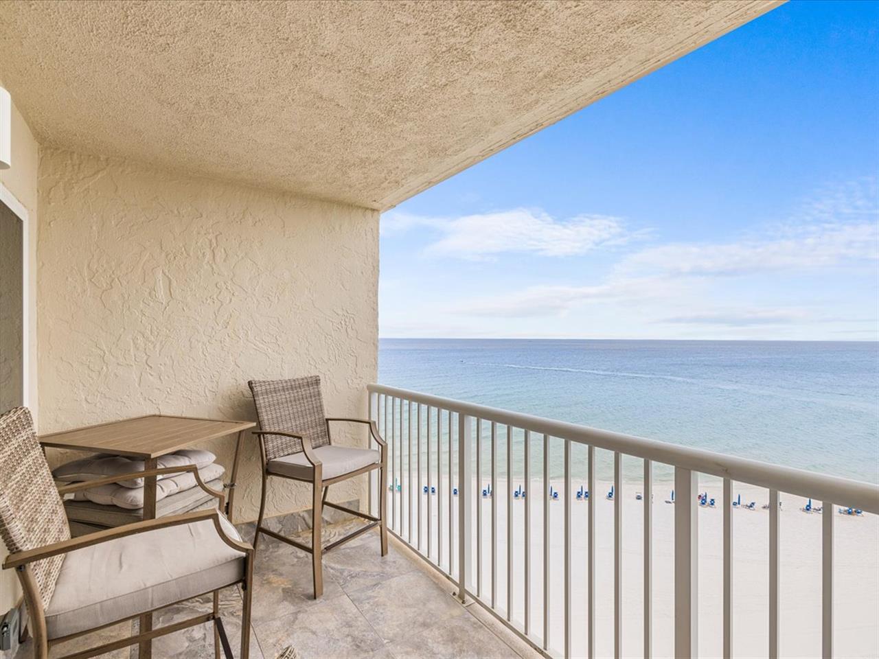 Private Balcony With Gulf View That Sits 4