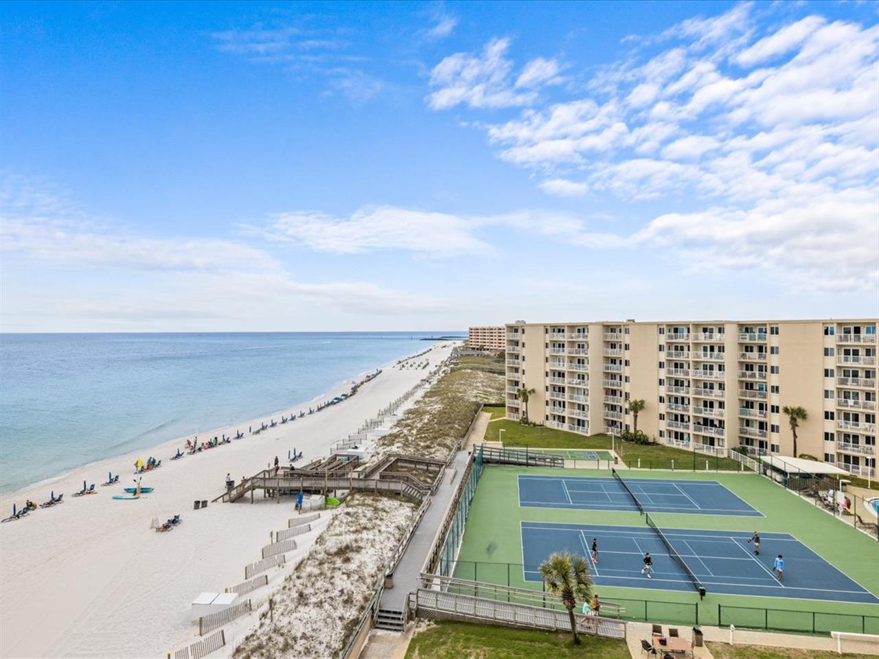 HSRC Beach And Tennis Court View