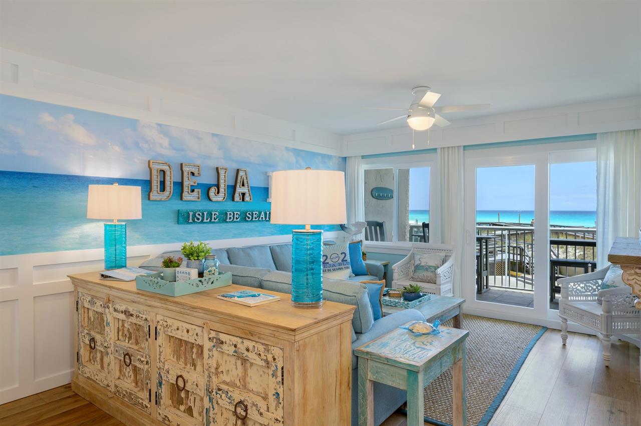 HSRC 202 Living Area With Gulf View