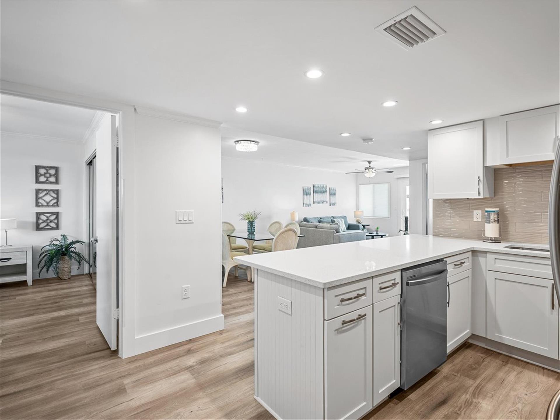 Unit Entrance into Kitchen