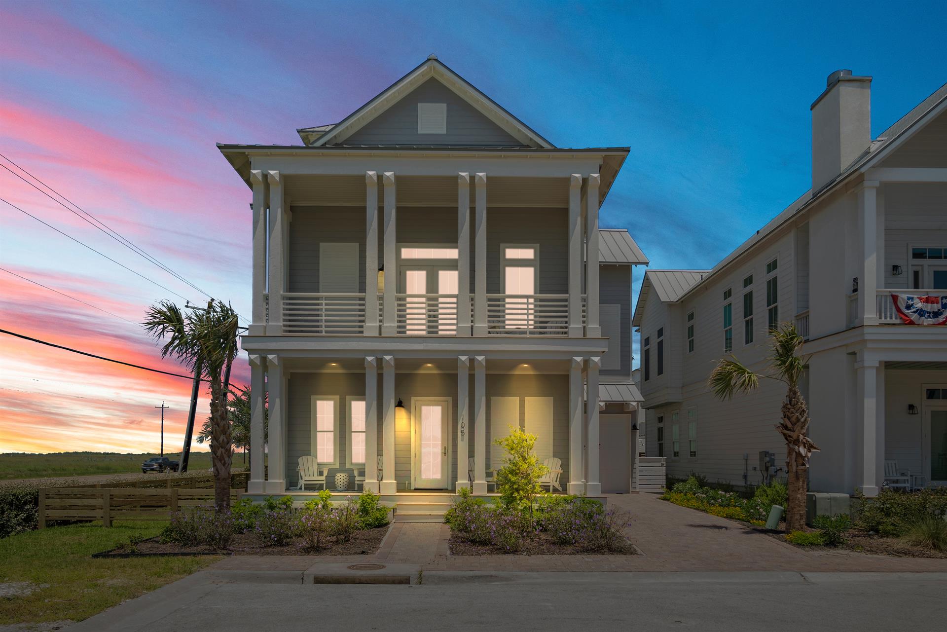 luxury beach homes port aransas salty seahorse