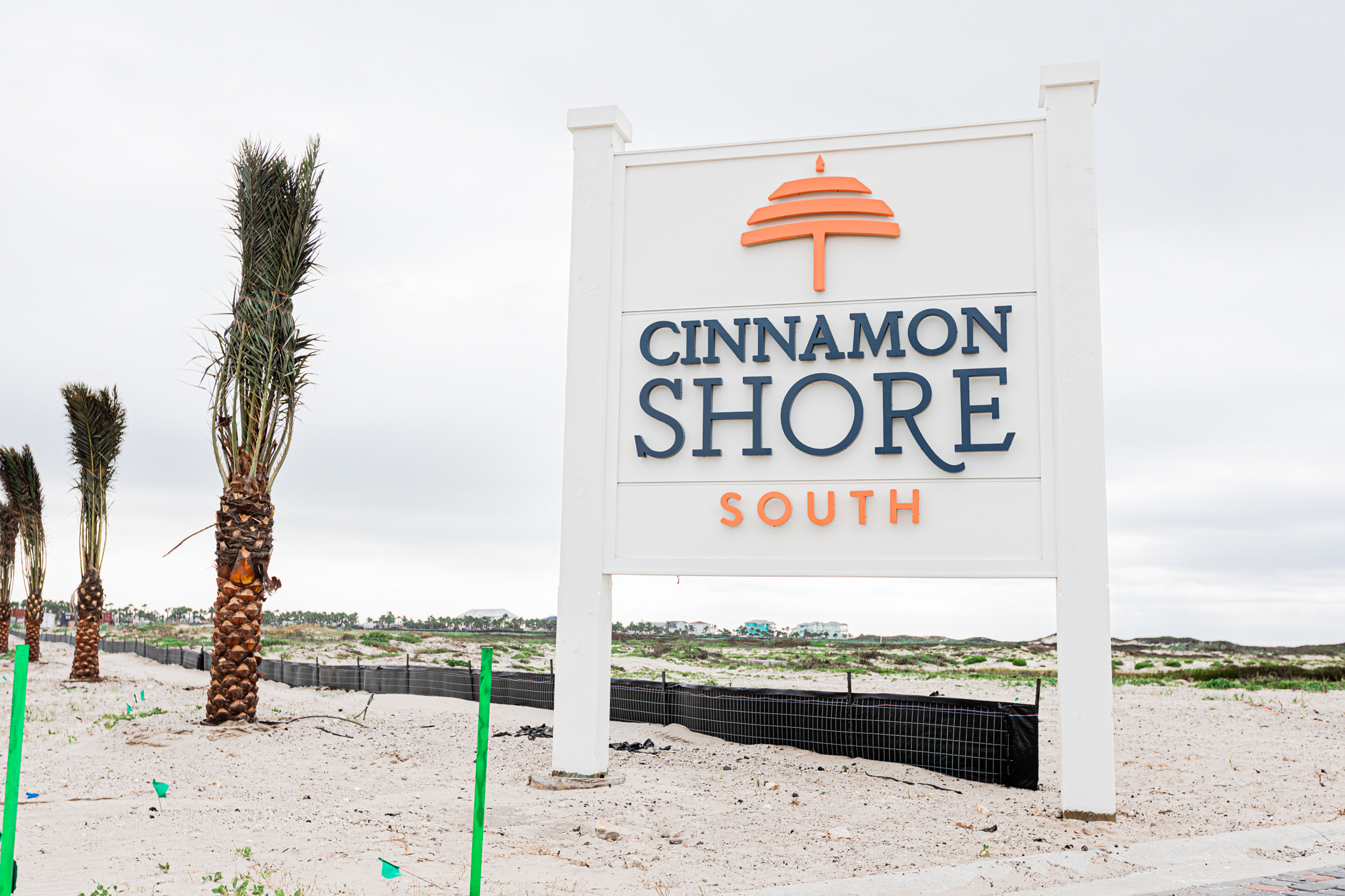 Cinnamon Shore South Sign
