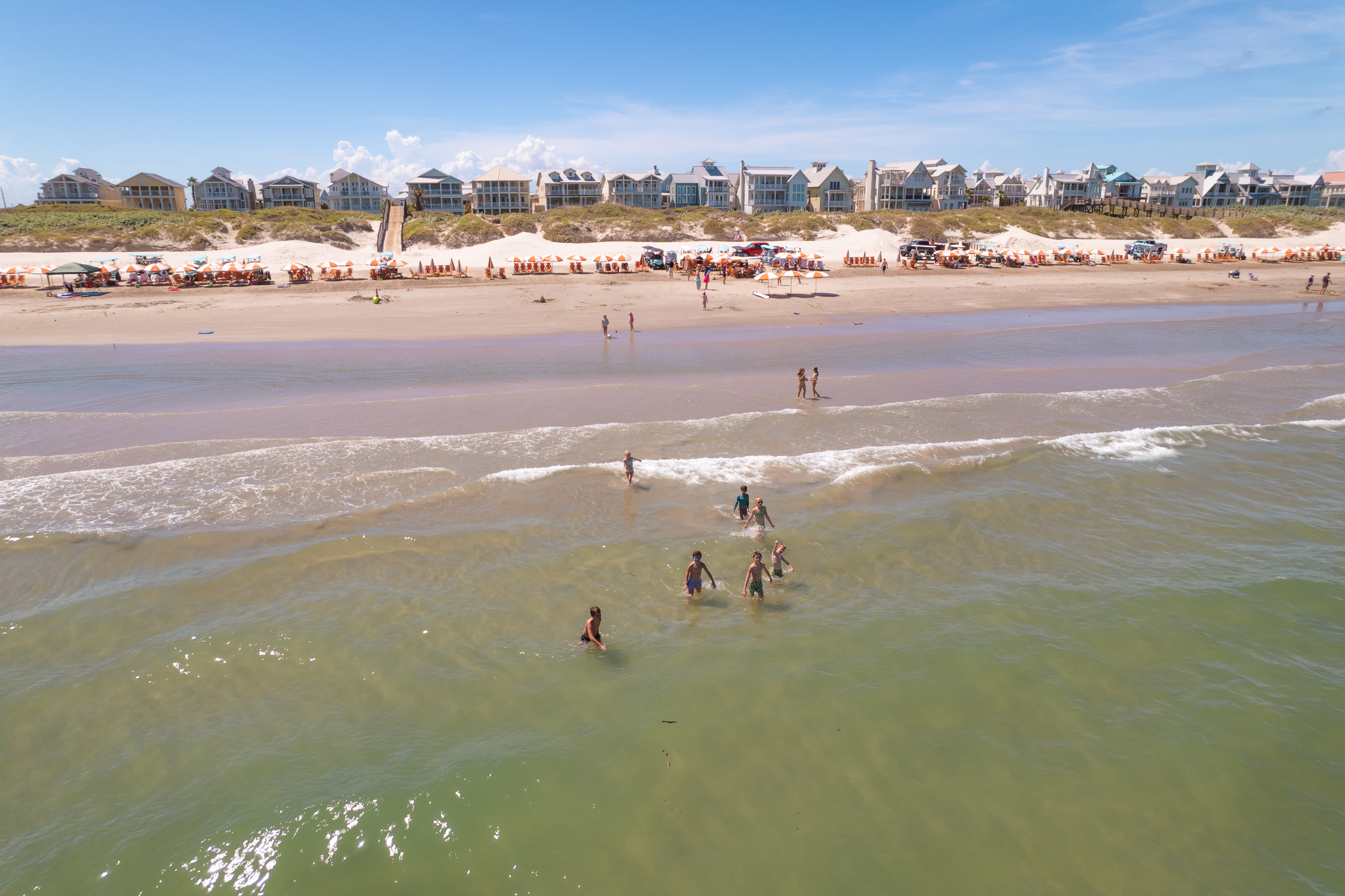 family beach community port aransas cinnamon shore