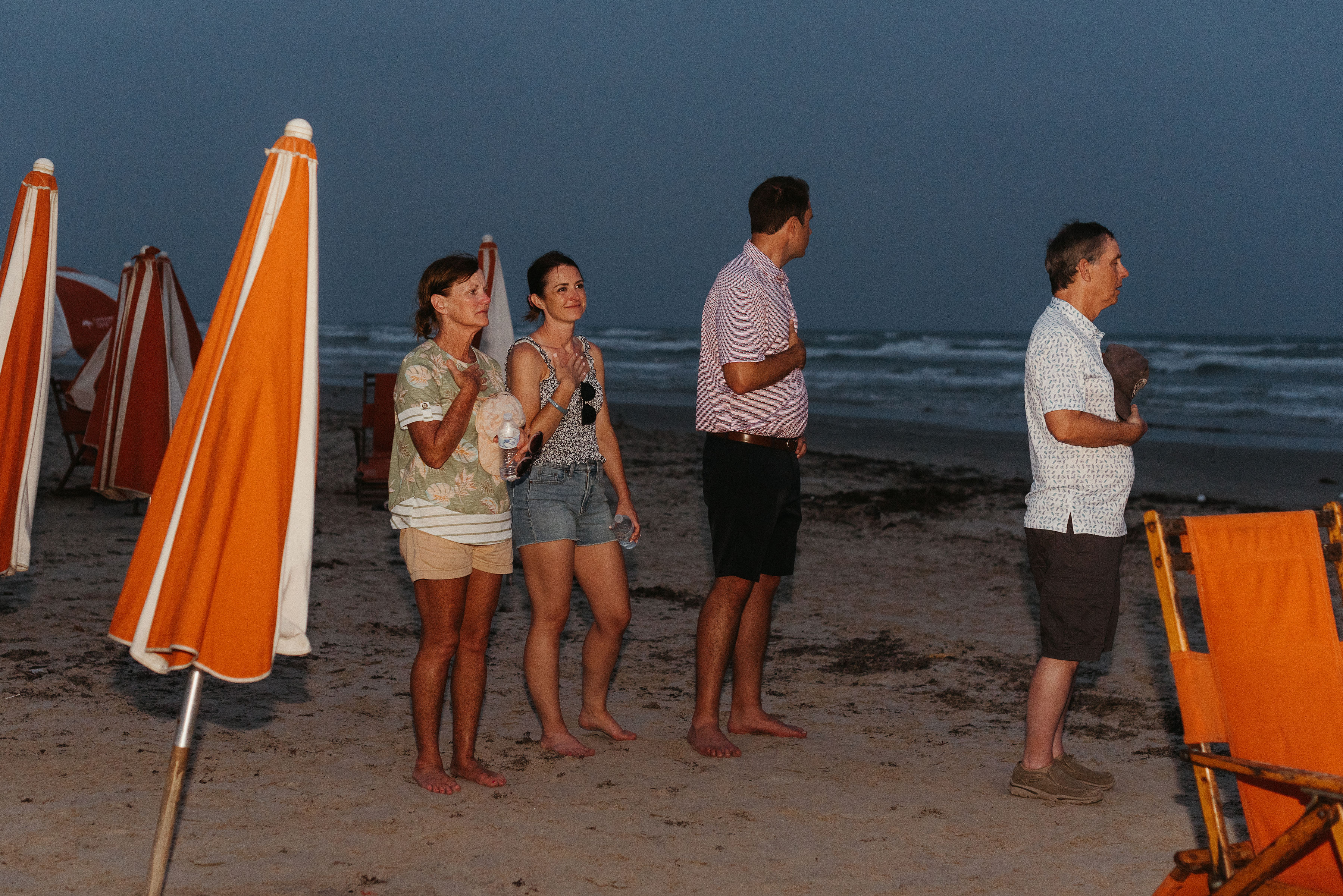 cinnamon shore memorial day beach ceremony