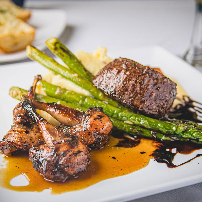 Filet of beef tenderloin at Lisabella's