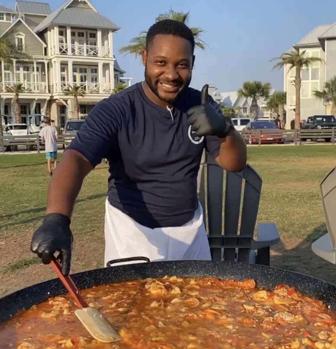 paella at cinnamon shore