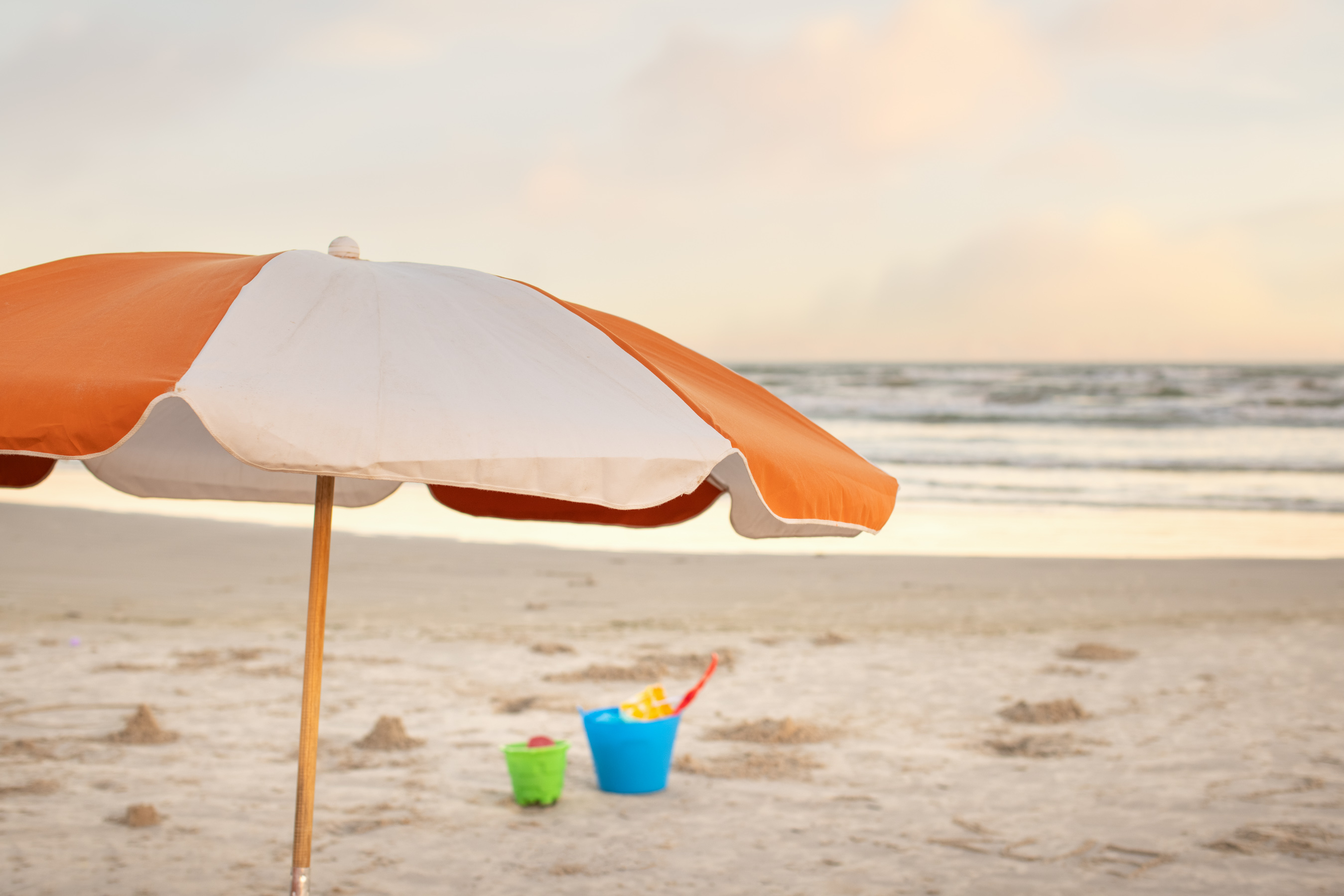 umbrella and sand bucket risner cinnamon shore