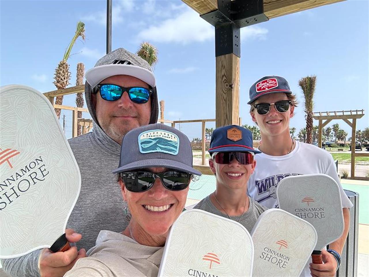 pickleball shot family