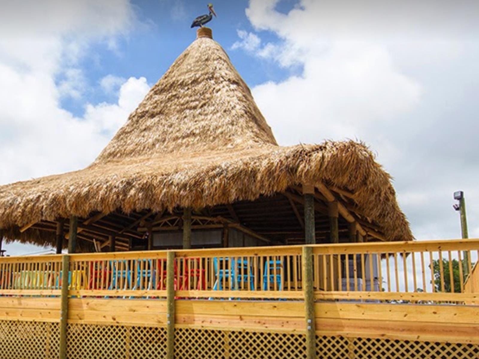 pleasure island tiki bar at sportsman marina menu