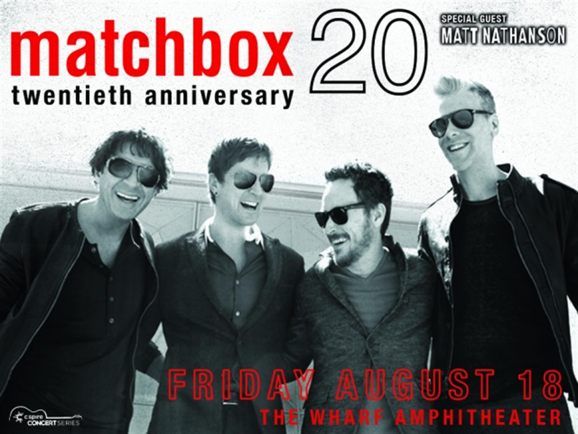 Matchbox Twenty in Concert at the Wharf!