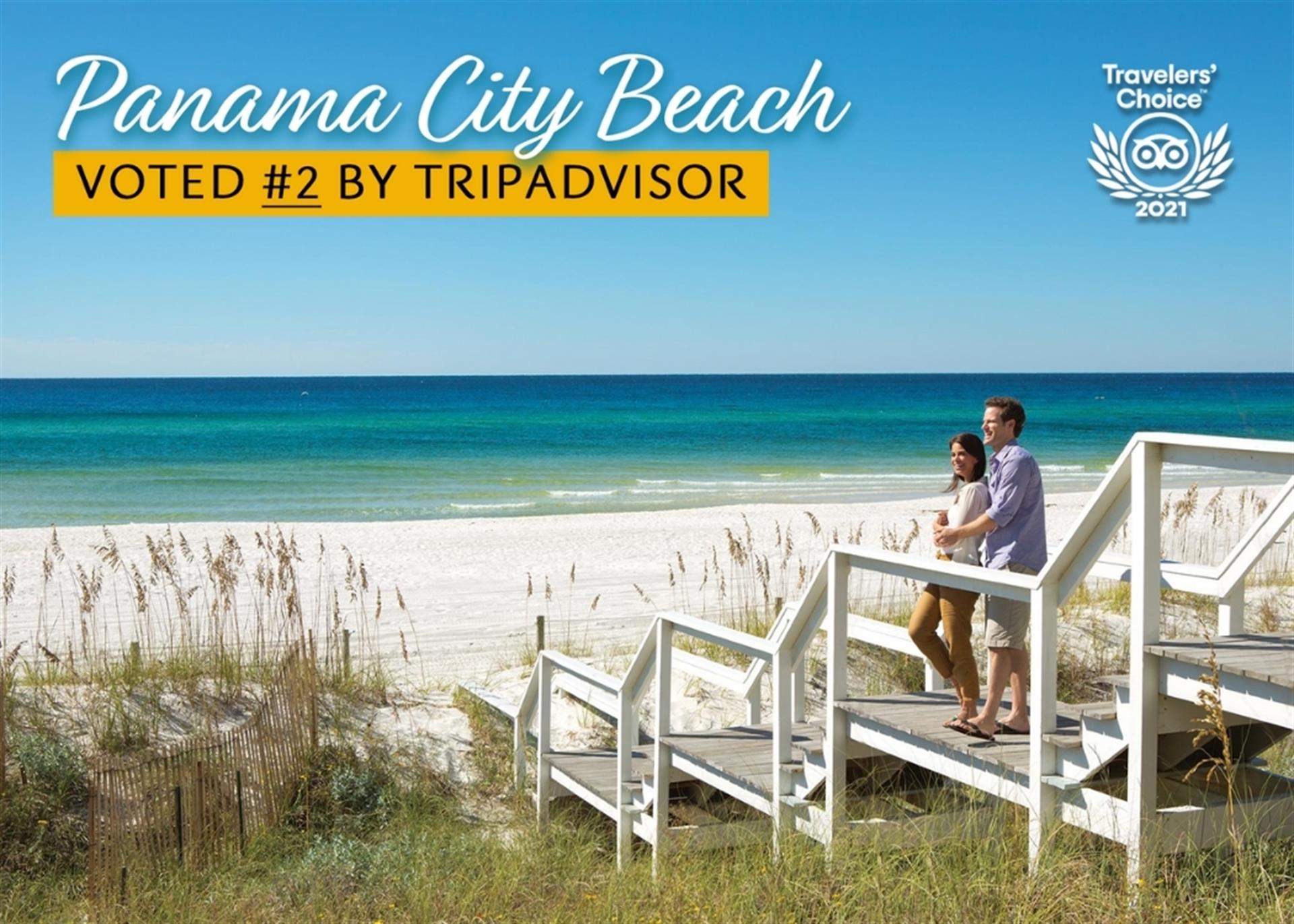 Panama City Beach Voted Number 2 in the World by Tripadvisor 2021