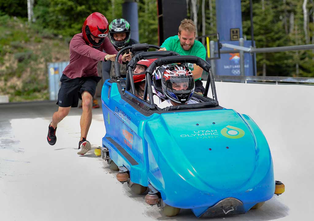bobsled course ride in park city utah
