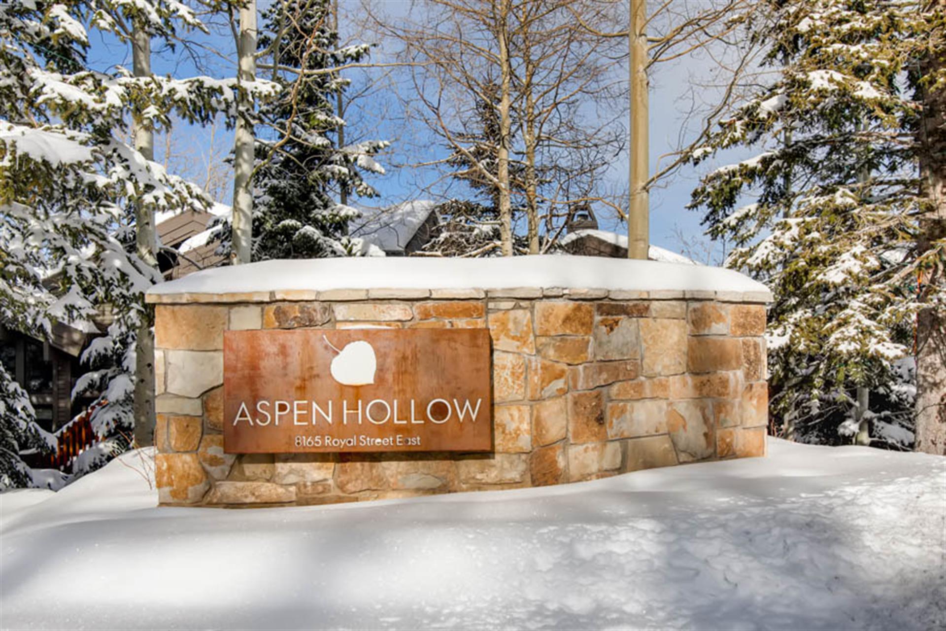 Aspen Hollow HOA Park City Lodging