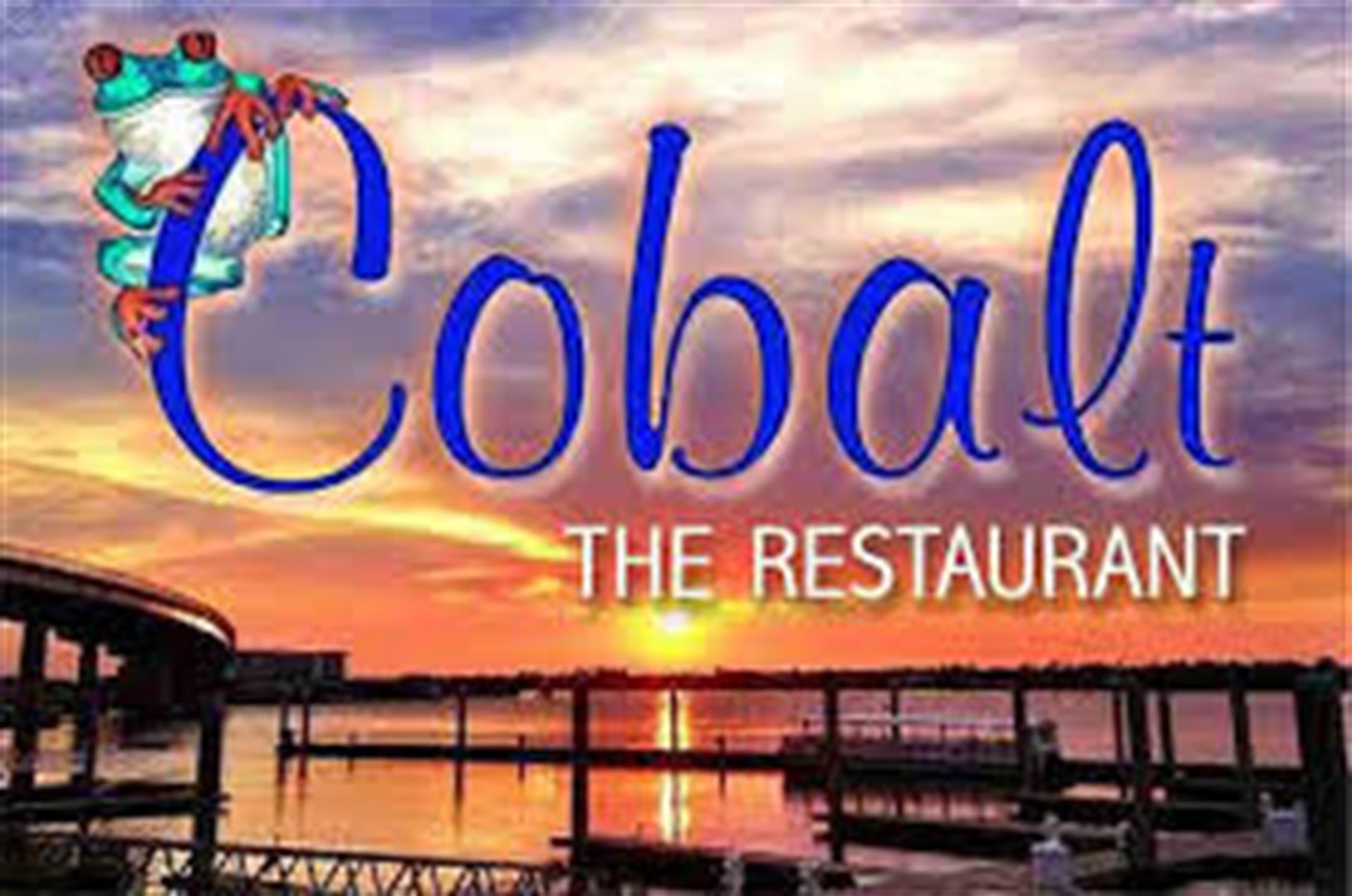 cobalt restaurant menu with prices