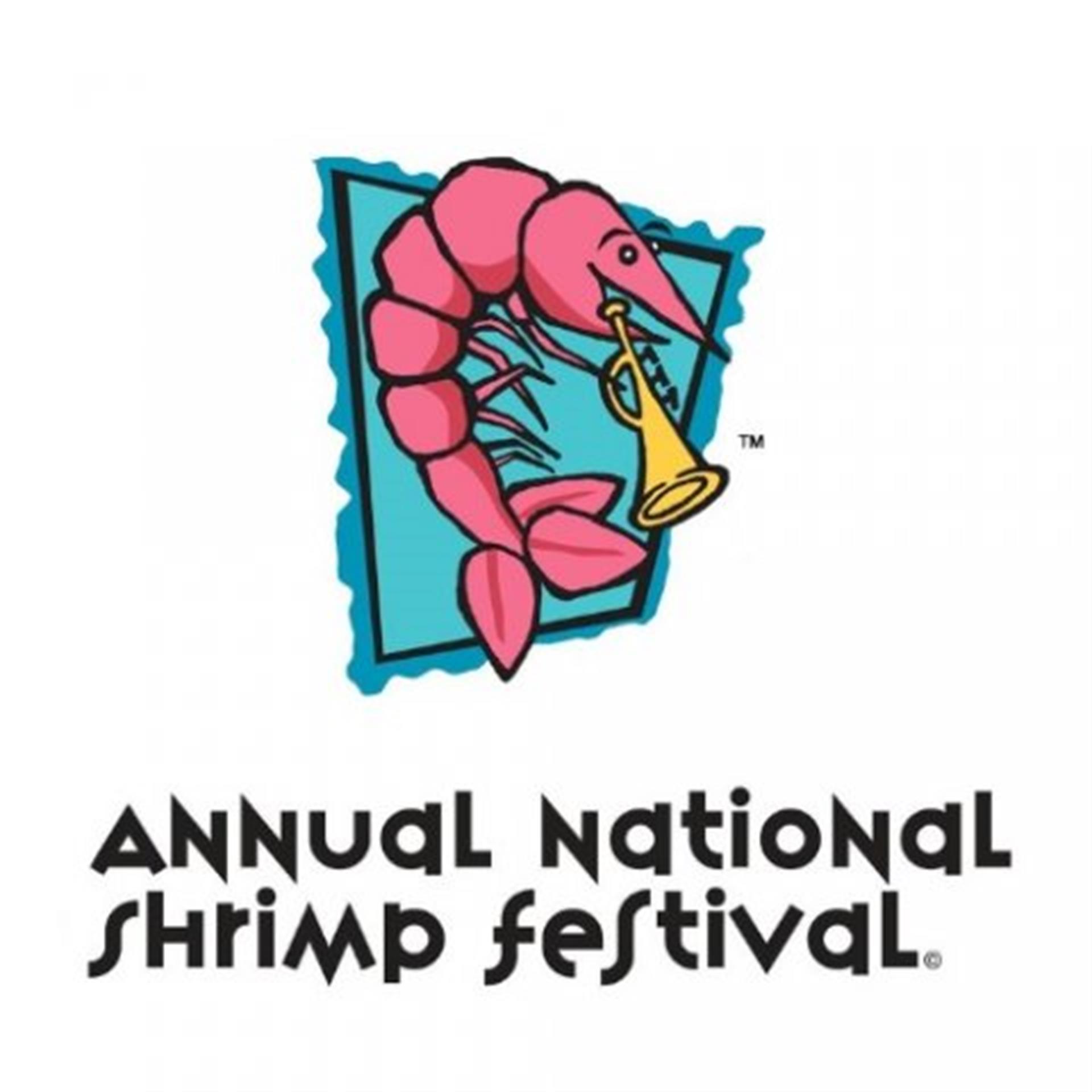 national shrimp festival logo