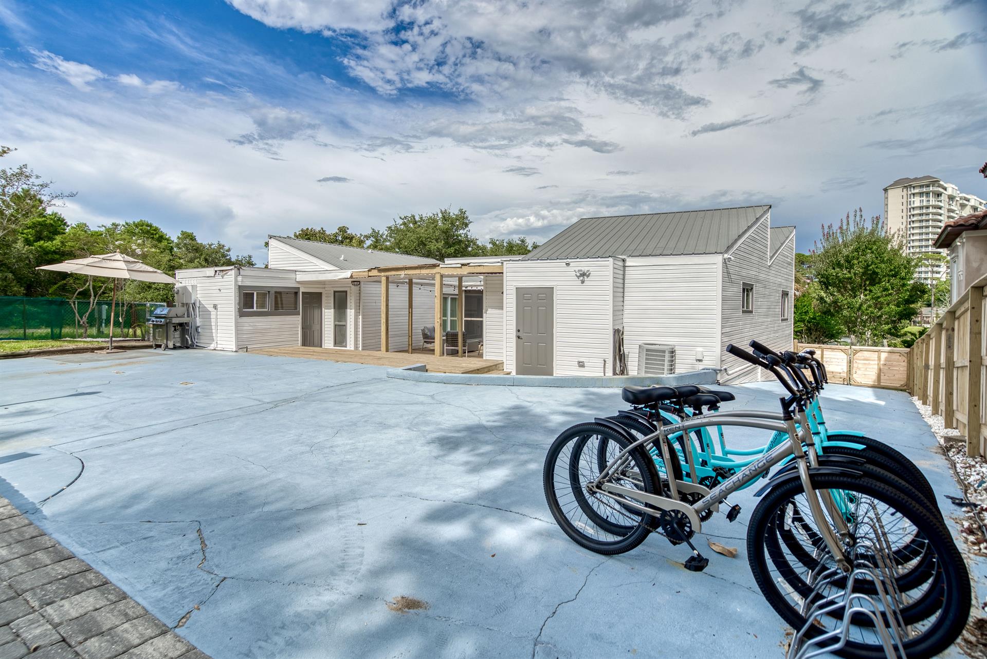 Four Bicycles Included